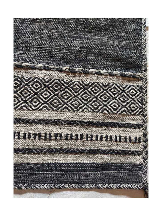 Koulis Carpets Mykonos Teppich Rechteckig Sommer Baumwolle Gray