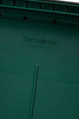 Samsonite Essens Large Travel Suitcase Hard Green with 4 Wheels Height 75cm.