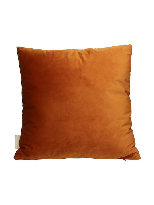 ArteLibre Perna De Canapea Din Catifea Multicolor 45x45cm