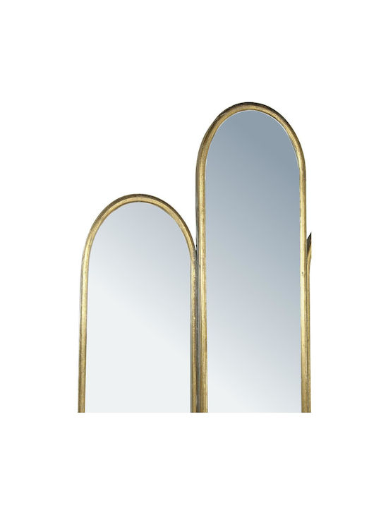 ArteLibre Wall Mirror Full Length with Gold Metallic Frame 116x45.5cm 1pcs