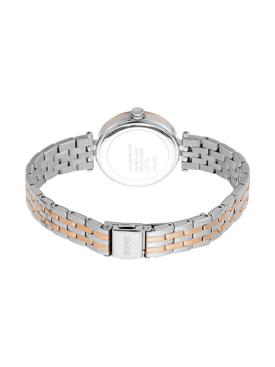 Esprit Uhr mit Metallarmband