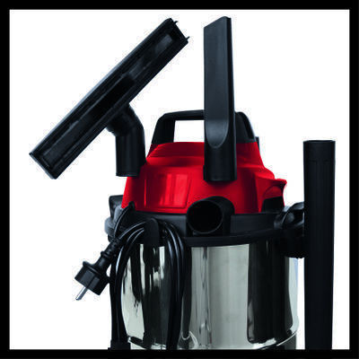 Einhell 1812 Staubsauger Flüssigkeiten / Feststoffe 1250W mit Kunststoff Behälter 12Es