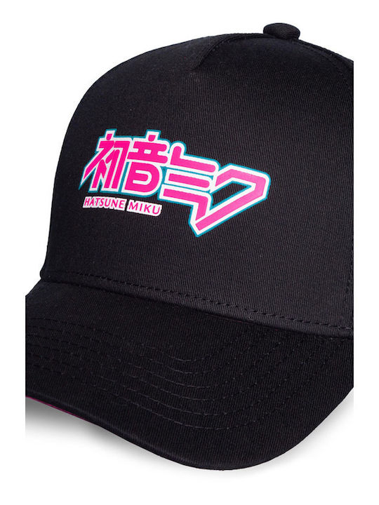 Miku Curved Bill Ανδρικό Jockey Μαύρο