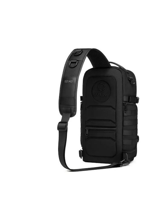 Ozuko 9585 Τσάντα Πλάτης 15.6" Μαύρη