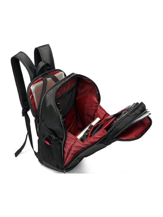 Yenkee YBB 1503 Shield Wasserdicht Tasche Rucksack für Laptop 15.6" in Schwarz Farbe