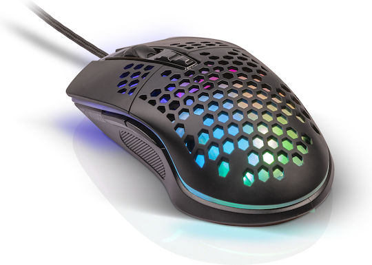 Yenkee Shotgun YMS 3030 RGB Gaming Ποντίκι 6400 DPI Μαύρο