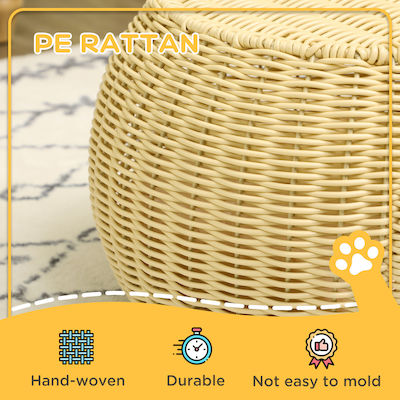 Pawhut Nest Cat Beige 40x40x30cm D30-695V00BG