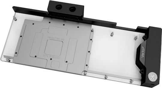 Ekwb GPU Active Backplate EK-Quantum Vector² XC3 RTX 3080/90 ABP D-RGB - Nickel + Plexi GPU Water Block Silver