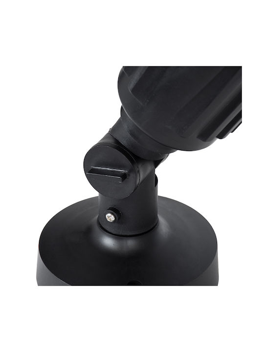 GloboStar Grasedo Waterproof Outdoor Ceiling Spot E27 in Black Color 61615