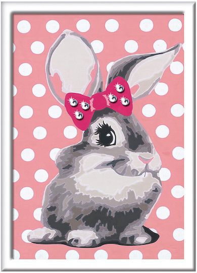 Ravensburger Ζωγραφική Creart Cuddly Bunny για Παιδιά 7+ Ετών