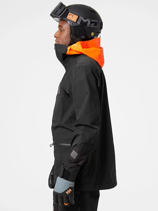 Helly Hansen Elevation Infinity 2.0 65785-990 Ανδρικό Μπουφάν για Σκι & Snowboard Μαύρο