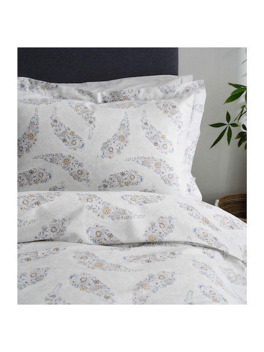 Vesta Home Karen 1 Κουβερλί Υπέρδιπλο Βαμβακερό 1 Blue 230x270cm