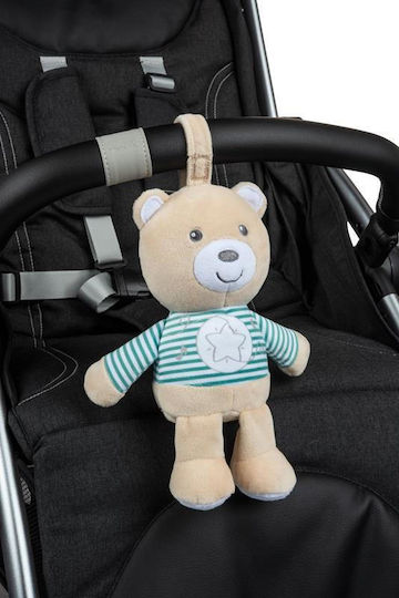 Chicco Jucărie de Somn Musical Bear din Țesătură cu Muzică și Lumină pentru 0++ Luni