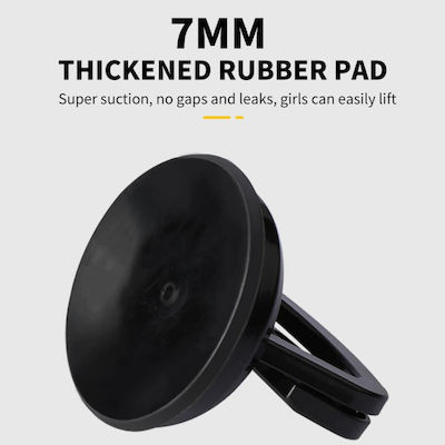 Heavy Duty Car Suction Cup for Dents Black 1pcs