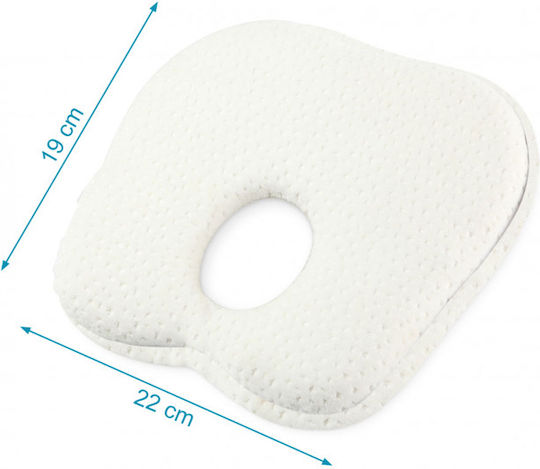 Kiokids Βρεφικό Μαξιλάρι Πλαγιοκεφαλίας Λευκό 22x19εκ. Kiokids Βρεφικό Μαξιλάρι Πλαγιοκεφαλίας Λευκό 22x19εκ.