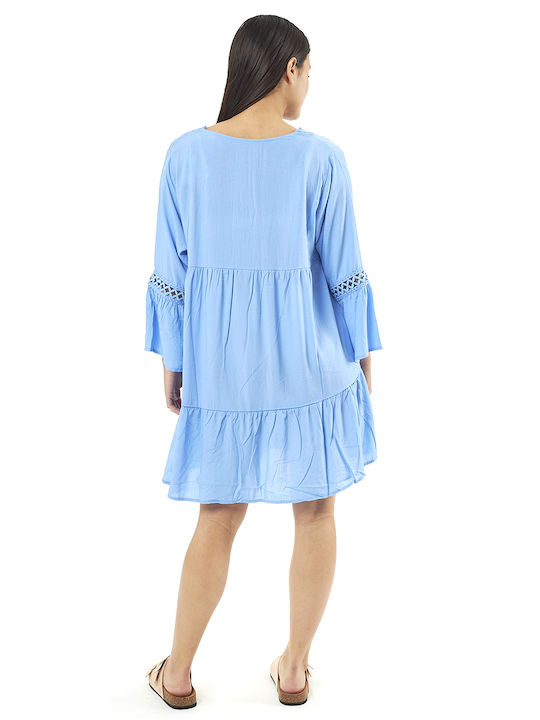 Verde Women's Dress Beachwear Blue