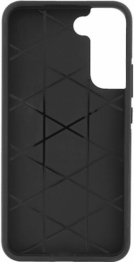 Prio Protective Cover Back Cover Σιλικόνης Μαύρο (Galaxy S22 5G)