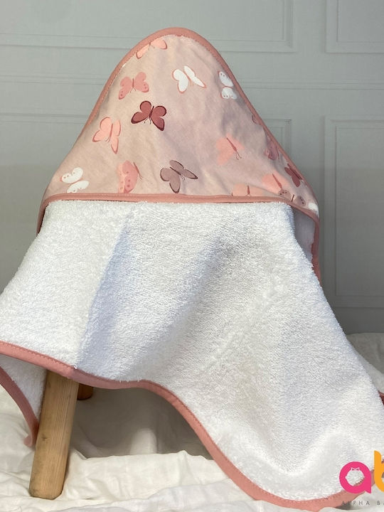 abo Baby Bath Towel Bathrobe Hooded 75x75cm