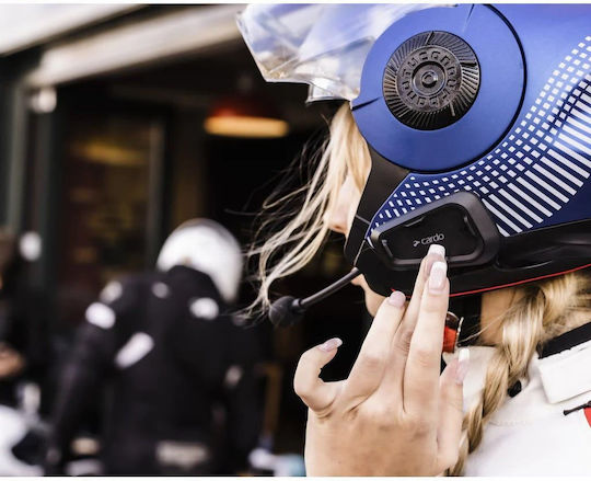 Cardo Spirit Dual Intercom for Riding Helmet with Bluetooth