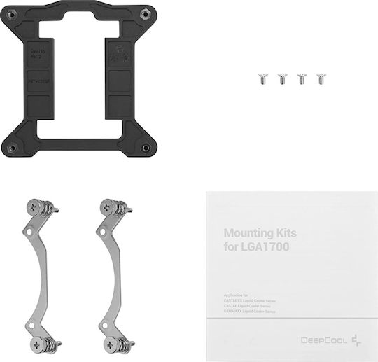 Deepcool Mounting Kit LGA1700 for CASTLE/GAMMAXX Liquid Coolers EM172-MKNNIN-G-1