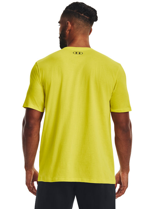Team Issue Wordmark Αθλητικό T-shirt Κίτρινο