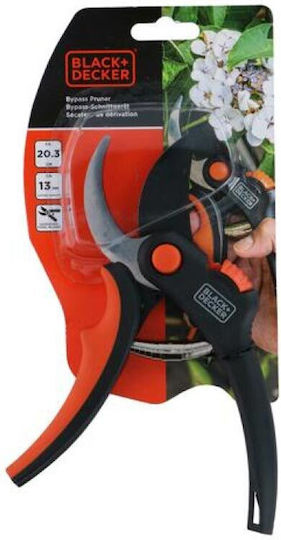 Black & Decker Ножица за подрязване с Максимален Диаметър на Рязане 13мм