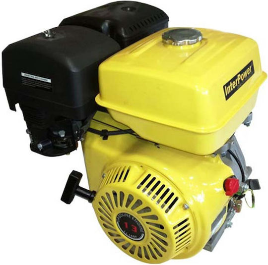 Motor pe benzină cu reductor de 1800 RPM cu revoluții lente și cu pană 7Hp LIANLONG (137063A)