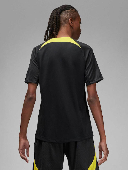 Nike Paris Saint Germain Strike Bărbați T-shirt Sportiv cu Mânecă Scurtă Negru