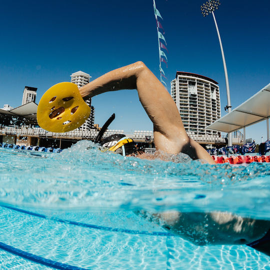 Finis Manta Swimming Hand Paddles Yellow
