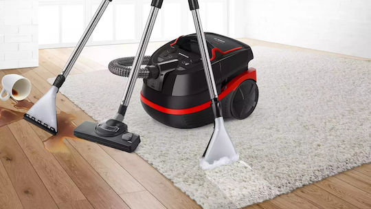Bosch Staubsauger Flüssigkeiten / Feststoffe 2100W mit Kunststoff Behälter 5Es