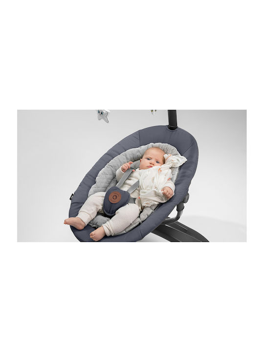Lionelo Electric Baby Relax Rina with Music Gray for Child up to 9kg