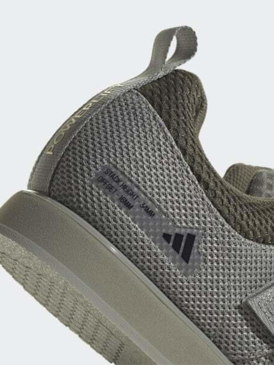 Powerlift 5 Αθλητικά Παπούτσια Crossfit Silver Pebble / Core Black / Olive Strata