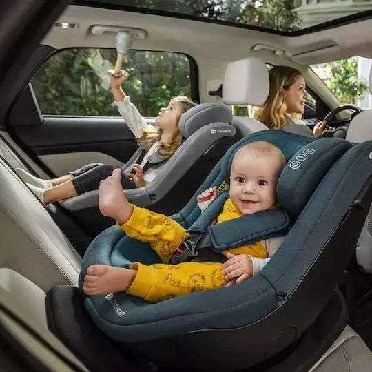 Kinderkraft I-Guard Scaun Auto pentru Copii i-Size cu Isofix Grafit negru 0-18 kg
