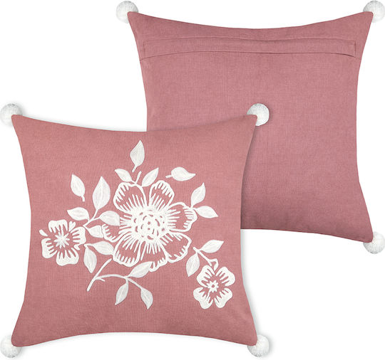 S-F Magnolia Pink Throw Pillow 45x45cm S-F Magnolia Pink Throw Pillow 45x45cm