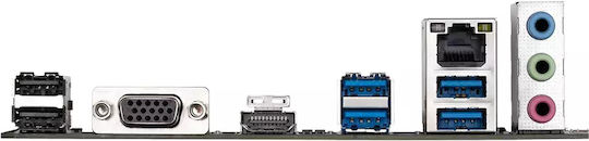 Gigabyte B760M H DDR4 rev. 1.0 Motherboard Micro ATX με Intel 1700 Socket