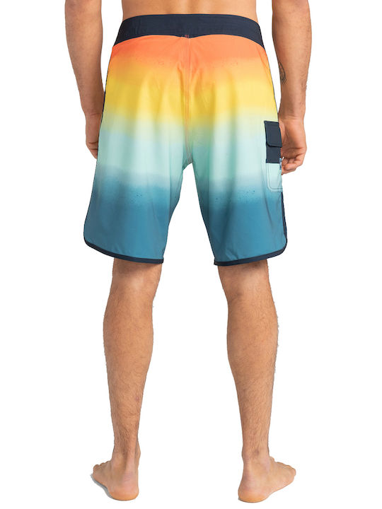 73 Fade Pro Herren Badebekleidung Bermuda Mehrfarbig mit Mustern