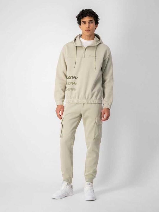 Champion Men's Sweatpants with Rubber Beige