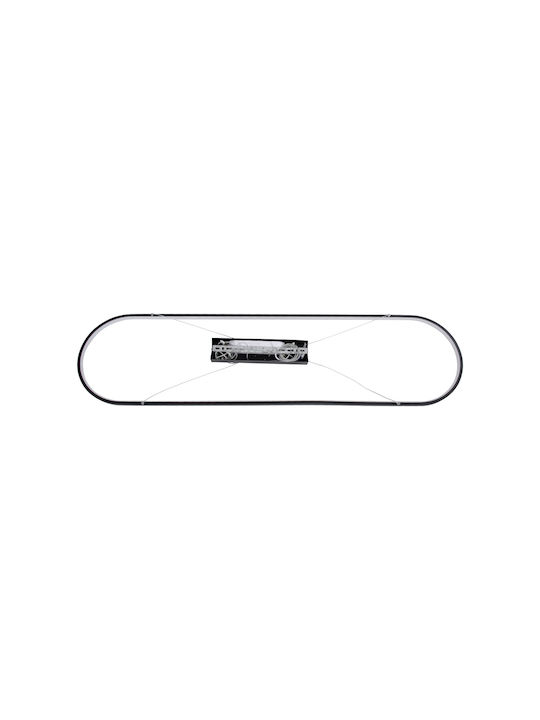 GloboStar Bolivar Pendant Light Black 120x30cm