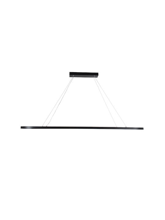 GloboStar Bolivar Pendant Light Black 120x30cm