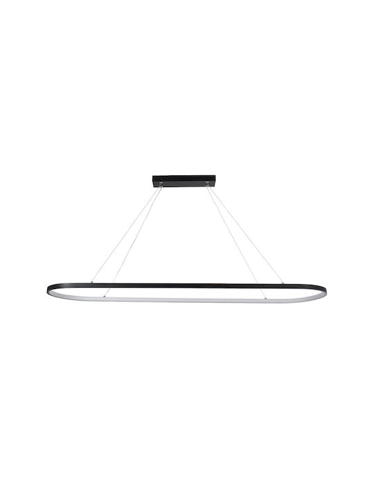 GloboStar Bolivar Pendant Light Black 120x30cm