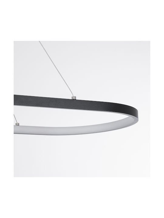 GloboStar Bolivar Pendant Light Black 120x30cm