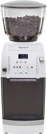 Baratza Vario+ Coffee Grinder On Demand with Bean Hopper Capacity 250gr White