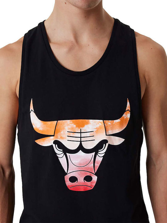Chicago Bulls Nba Αθλητικό T-shirt Black