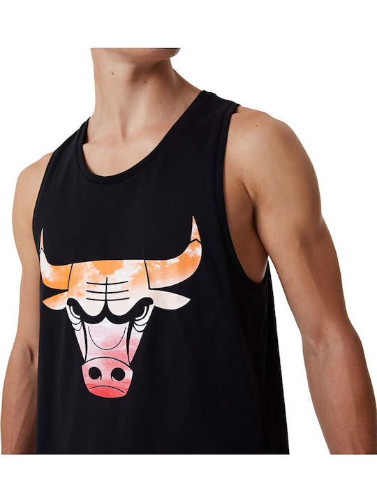 Chicago Bulls Nba Αθλητικό T-shirt Black