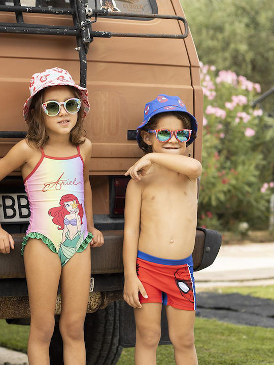 Cerda Spiderman Kids Swimwear Red Shorts