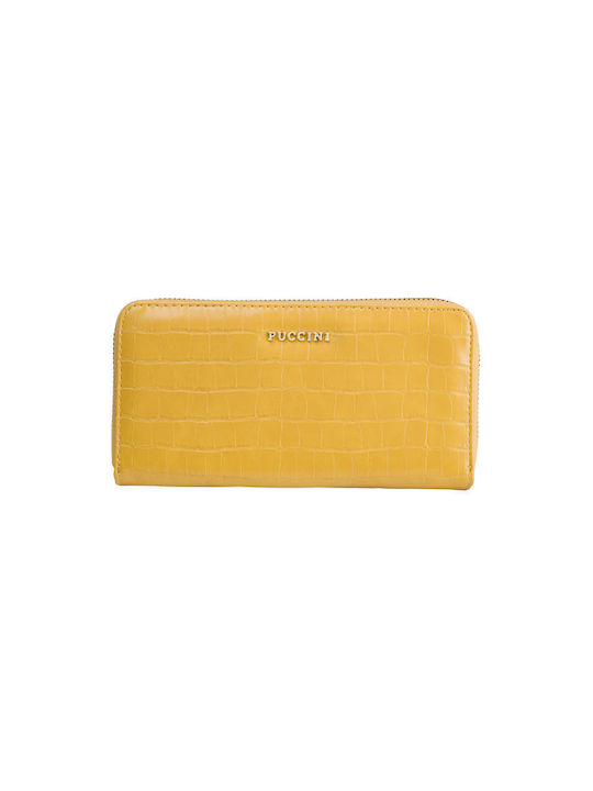 Puccini Large Women's Wallet Yellow