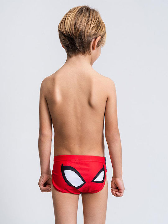 Cerda Spiderman Παιδικό Μαγιό Σλιπ Κόκκινο