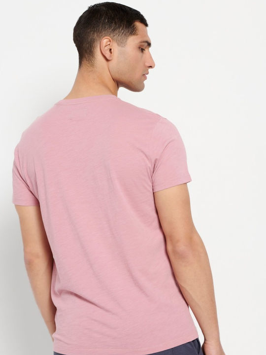 Garage Fifty5 Herren T-Shirt Kurzarm Rosa