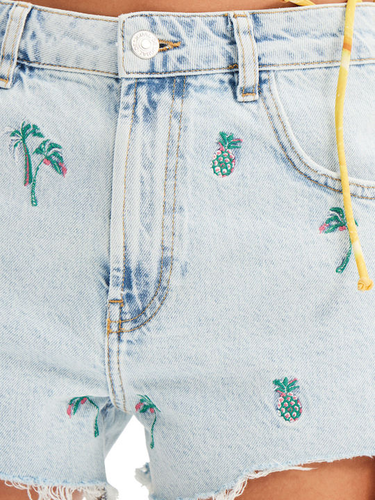Milano Women's Jean Shorts Light Blue