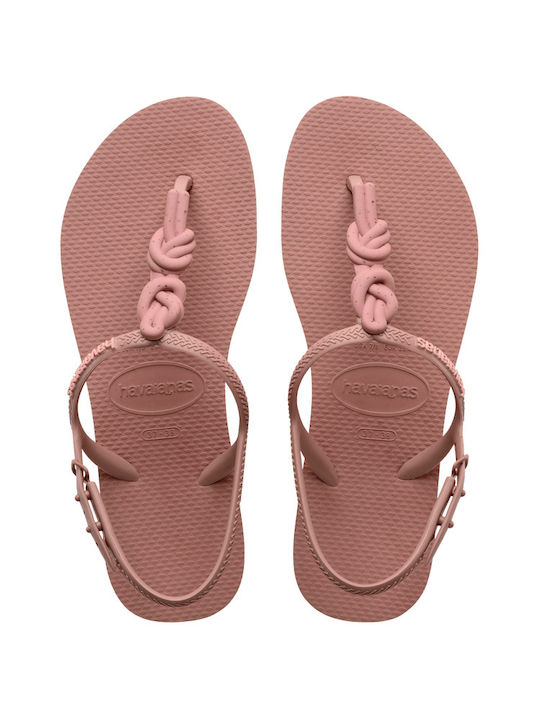 Havaianas Twist Plus Papuci de plajă în stil sandale în Roz Culore